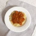 ♡yulano♡'s cooksnap of when they made 我が家の絶品ミートソース.