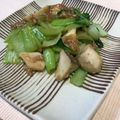 Mitsukiみつき's cooksnap of when they made ひき肉きのこ青梗菜のオイスターソース炒め.