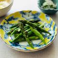 runa10's cooksnap of when they made アスパラの実山椒炒め.