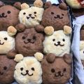なな1215's cooksnap of when they made かわいいくまさんのちぎりパン♡.