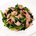 ポニーリボン's cooksnap of when they made ベーコンとほうれん草のぽんバター炒め.