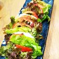 島猫。's cooksnap of when they made ♡簡単・時短♡トマトとレタスのカプレーゼ.
