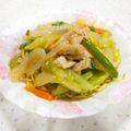 ＠迷子＠'s cooksnap of when they made 豚とキャベツ☆あんかけ焼きそば.