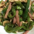 una©️'s cooksnap of when they made ピーマンと油揚げの甘辛煮.