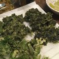 ばたみそーぱん☆'s cooksnap of when they made お茶の葉の天ぷら.
