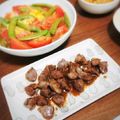 myrose's cooksnap of when they made スパイシー！！　中華砂肝炒め.