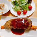 クロめろん's cooksnap of when they made 肉食老若男女！マンガ肉♪ 〜誕生日にも.