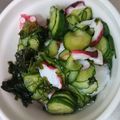 nomoママ's cooksnap of when they made タコときゅうりとわかめの酢の物.