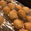 舞鶴JAMBO's cooksnap of when they made すぐ売り切れ〜うずら卵の味玉燻製〜.
