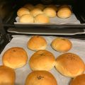 ＊メグリンヌ＊'s cooksnap of when they made こねるのはHBまかせの簡単丸パン.