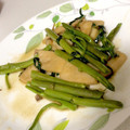 クックDKLIJE☆'s cooksnap of when they made 空芯菜とエリンギの炒め物.
