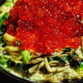 emiri_3's cooksnap of when they made いくらと鮭ときのこのクリームパスタ♡.