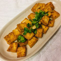 FGO☆'s cooksnap of when they made 厚揚げのバター生姜醤油炒め.