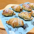 ますなっちん's cooksnap of when they made 簡単♪チョコパイ（ウインナーパイ）.