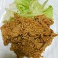 ぽよぽよぽよっちょ's cooksnap of when they made ★特製だれ漬け！豚de焼肉★.