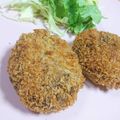 クックU2EH0V☆'s cooksnap of when they made 絶対おいしい!!!ジュ～シ～メンチカツ.