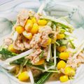 なおきんとん's cooksnap of when they made 水菜とツナのポン酢マヨサラダ♪.