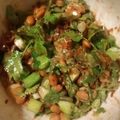 inLondon's cooksnap of when they made パクチーとネギとかつお節削り入り納豆！.