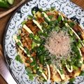 ななしのはるか's cooksnap of when they made キャベツ　紅生姜大量消費☆お好み焼き風.