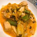 働き蟻ちゃん's cooksnap of when they made ボリューム満点♪鶏と野菜のキムチマヨ炒め.