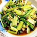 クックQT23CK☆'s cooksnap of when they made 青梗菜の挽肉オイスター炒め.