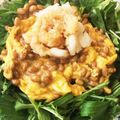 YUKIKI☆'s cooksnap of when they made ☆サッパリな納豆オムレツ☆.