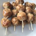 kokodako's cooksnap of when they made 焼き鳥のつくね（焼く前）.