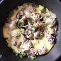 tetomomo's cooksnap of when they made 丼弁当●豚肉の他人丼／豚玉子丼.