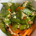 ゆうこりんp's cooksnap of when they made 簡単絹さやの玉子とじ.