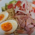 ぱんだ9X6LT1☆'s cooksnap of when they made 冷やし中華〜アボカドで大変身編.