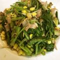 音花ママ's cooksnap of when they made ほうれん草とベーコンのバター醤油ソテー.