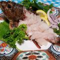 辰夫女子's cooksnap of when they made メバルの姿造り.