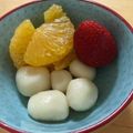 クックAROOL4☆'s cooksnap of when they made もっちりお豆腐白玉団子.