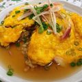 spspmai's cooksnap of when they made あんかけ和風オムライス(おこわリメイク).