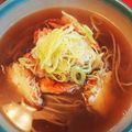 sumielatte's cooksnap of when they made 年越しそば！超簡単でものすごく美味しい！.