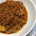 おはあおとうこ's cooksnap of when they made ワンポットパスタ　ミートソース.