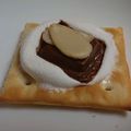 クックXVBT07☆'s cooksnap of when they made クラッカーのとろーりチョコマシュマロ*.