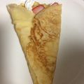 かにさんこ's cooksnap of when they made 小麦粉×卵×水×砂糖☆簡単クレープ☆.
