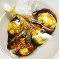 ふれんでぃあ's cooksnap of when they made 限界半熟ゆで卵で限界味玉☆型崩れなし！.