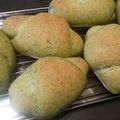 すみれおばさん's cooksnap of when they made ほうれん草のふかふかパン.