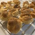 ユゥゆぅ's cooksnap of when they made 初めてのシュークリーム（シュー生地）♪.