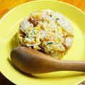 ちえたろう's cooksnap of when they made 男子が喜ぶ　簡単スタミナ豚バラチャーハン.