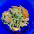 そもそもさん's cooksnap of when they made きゅうりと竹輪のナムル.