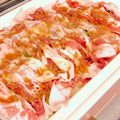 nahuyu's cooksnap of when they made モリモリ食材を崩す！ダム型クリアアサヒ鍋.