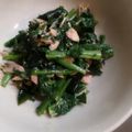 クッキー５５１３'s cooksnap of when they made ほうれん草・わかめ・シーチキン.