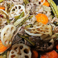はると４１７'s cooksnap of when they made ゴボウと豚肉の甘辛煮.