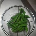 うね子ちゃん's cooksnap of when they made さやえんどうの塩ゆで.
