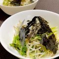 ☆あいちゃん's cooksnap of when they made 豆苗ともやしの海苔サラダ♪.
