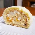 ぽんぴーざむらい's cooksnap of when they made 米粉フルーツロールケーキ.