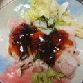 naikai's cooksnap of when they made レタス大量消費!しゃきしゃき肉巻き.
